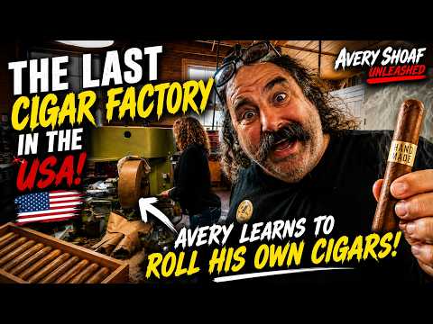 Avery learns to ROLL his own CIGARS!