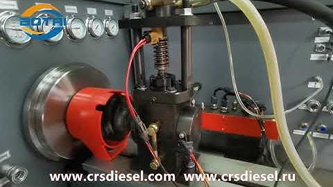 CR825 test bench for Dephi E3 injector testing