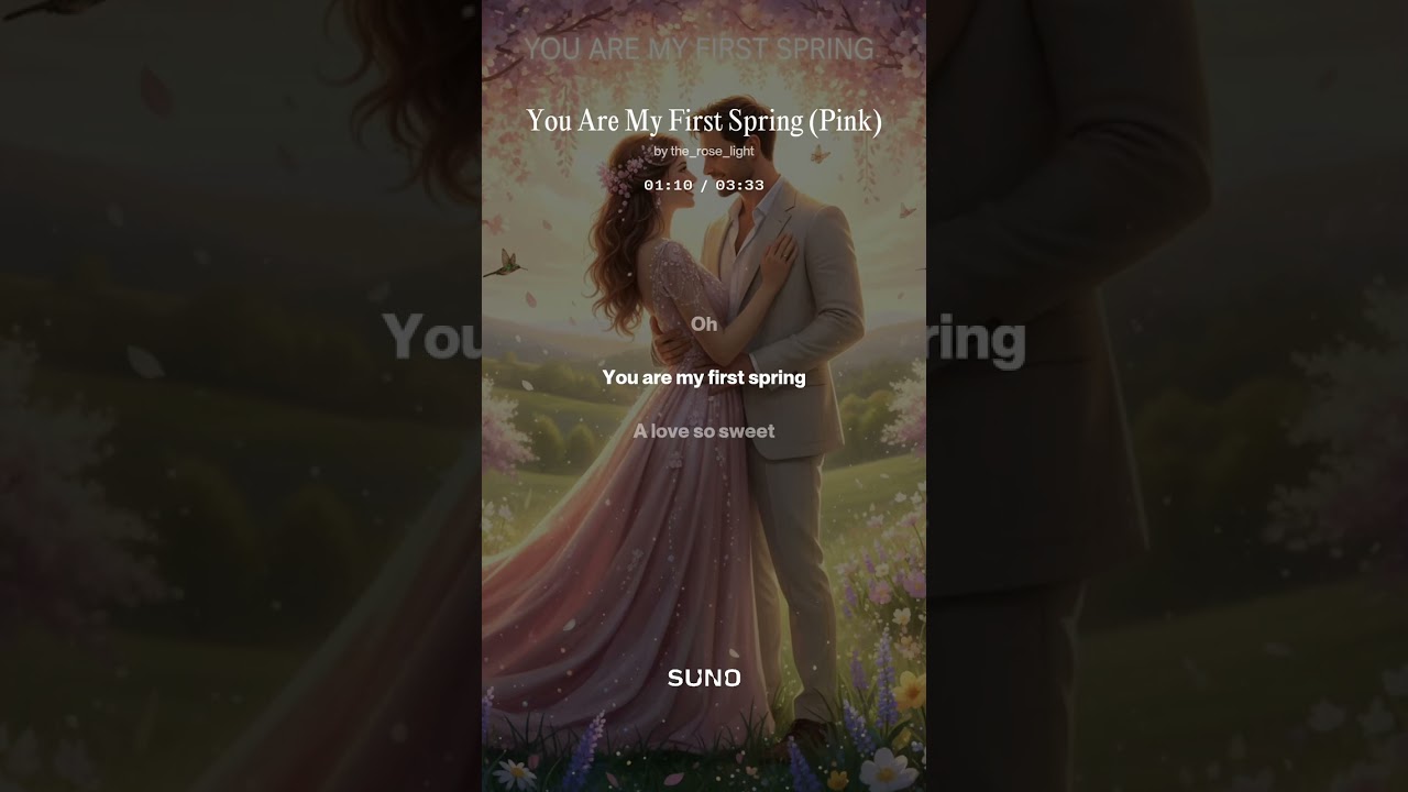 You Are My First Spring (Pink) 