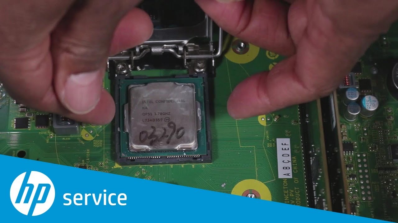cpuid hwmonitor How to Replace the CPU | HP Desktop Pro, Pro A G2, and 190-0000 PC