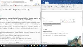 ESL Materials Development Week 5 Discussion