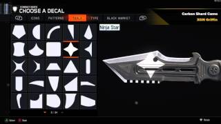 Black Ops III: Paintshop Tutorial #2 - Carbon Shard Combat Knife