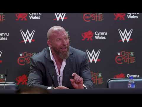 Triple H press conference immediately after WWE Clash at the Castle