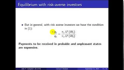 Economics 1723 Lecture 4 Module