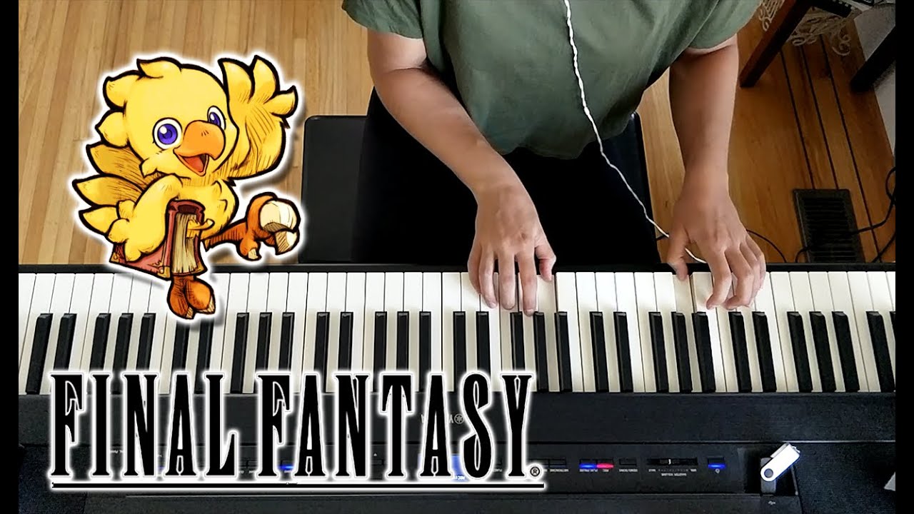 Final Fantasy - Chocobo Theme - Piano