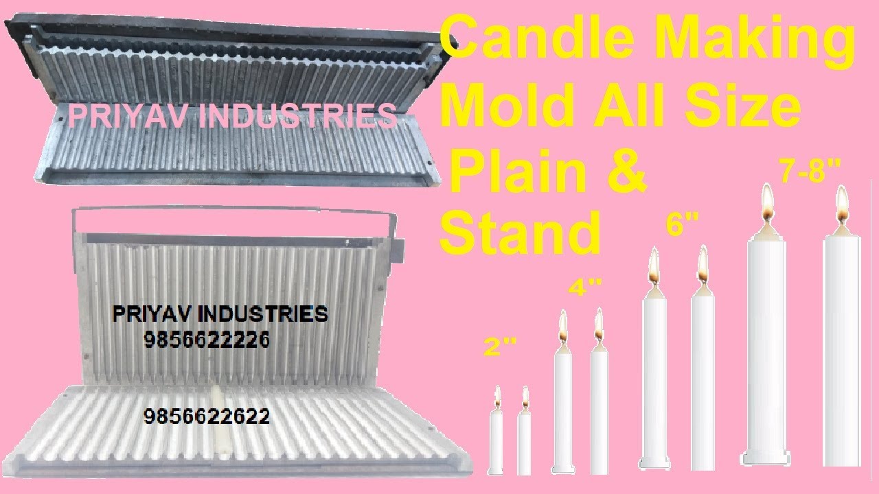 6 Taper Candle Mold with Stand at Rs 2250, Candle Moulds in Delhi