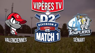 Division 2 | Valenciennes - Sénart (Match 1) | Vipères TV