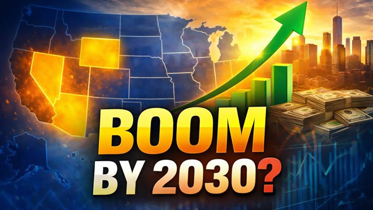 Эти 5 штатов США ждут бурный экономический рост к 2030 году 🚀 | Рост, рабочие места и возможности