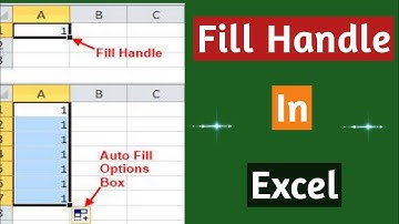 How to use the fill handle in MS Excel - the easiest way ever!