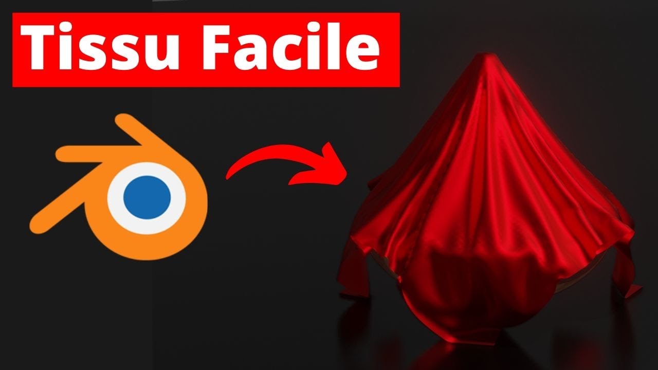 Comment faire une simulation de tissu ? Blender 2.82