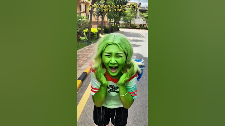 Why did Harley Quinn become a Green Man#Harley Quinn #joker
