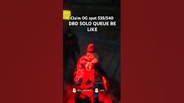 DBD Solo Queue is a NIGHTMARE #dbdshorts #dbd #dbdclips #dbdsurvivor