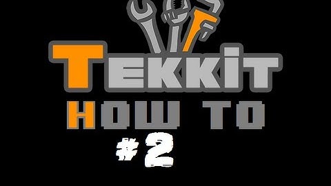 Tekkit Howto Series #2 - Basic Quarrys, Energy Links and Steam Engine Power!