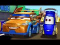 Cars Fast as Lightning Guido VS DJ Car GamePlay Cars Fast as Lightning Guido VS DJ Car GamePlay