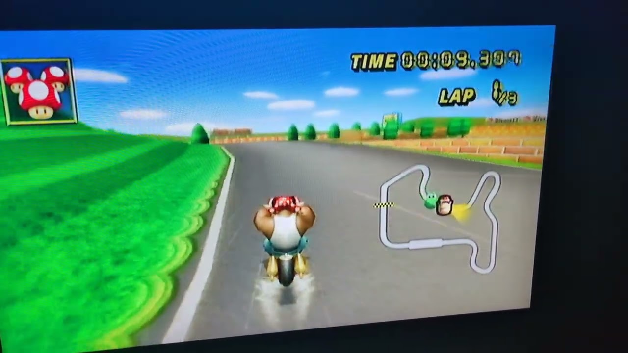 Mario Kart Wii N64 Mario Raceway New Fast Lap PB