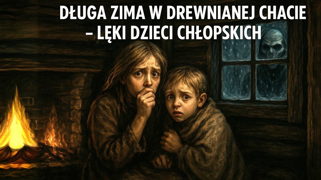 Długa zima w drewnianej chacie – lęki dzieci chłopskich | Nudne Historie Do Snu
