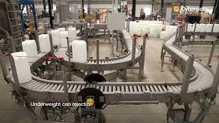 Jerry Can Handling & Inspection System | Cybernetik End of Line Automation