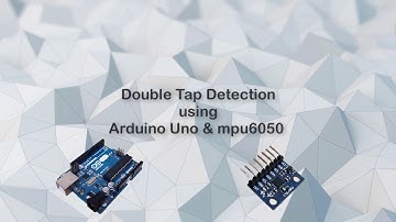 Double tap detection on mpu6050 using Arduino UNO