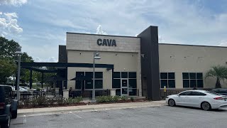 Eating at Cava Mediterranean Restaurant in Lake Mary, Florida | Amazing Mediterranean Fast Food