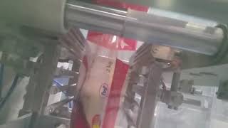 Paxon Packaging pillow bags of 2kg rice on VFFS