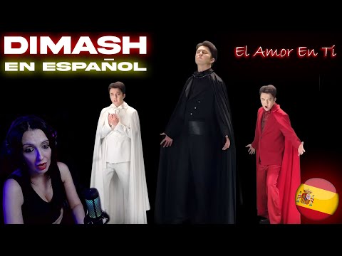 DIMASH - El amor en ti - GRACIAS por cantar en Español!! | CANTANTE ARGENTINA - REACCION & ANALISIS
