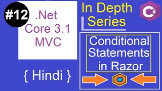 12. Conditional Statement In Razor View Engine | .NET Core 3.1 MVC Tutorial | Hindi