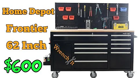 Home Depot Frontier 62in workstation