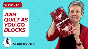 Quilt as You Go-blokken samenvoegen: de makkelijke manier!
