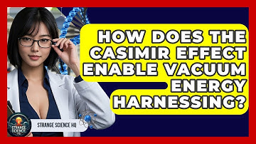 How Does The Casimir Effect Enable Vacuum Energy Harnessing? - Strange Science HQ