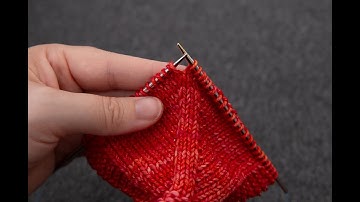 Knit Loop Increase: KRL and KLL