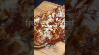french bread pizza #food #recipe #easyrecipe #dinnerideas #scran #scrandalous #easyrecipes #pizza