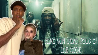 POLO G WENT OFF! | King Von (feat. Polo G) - The Code REACTION