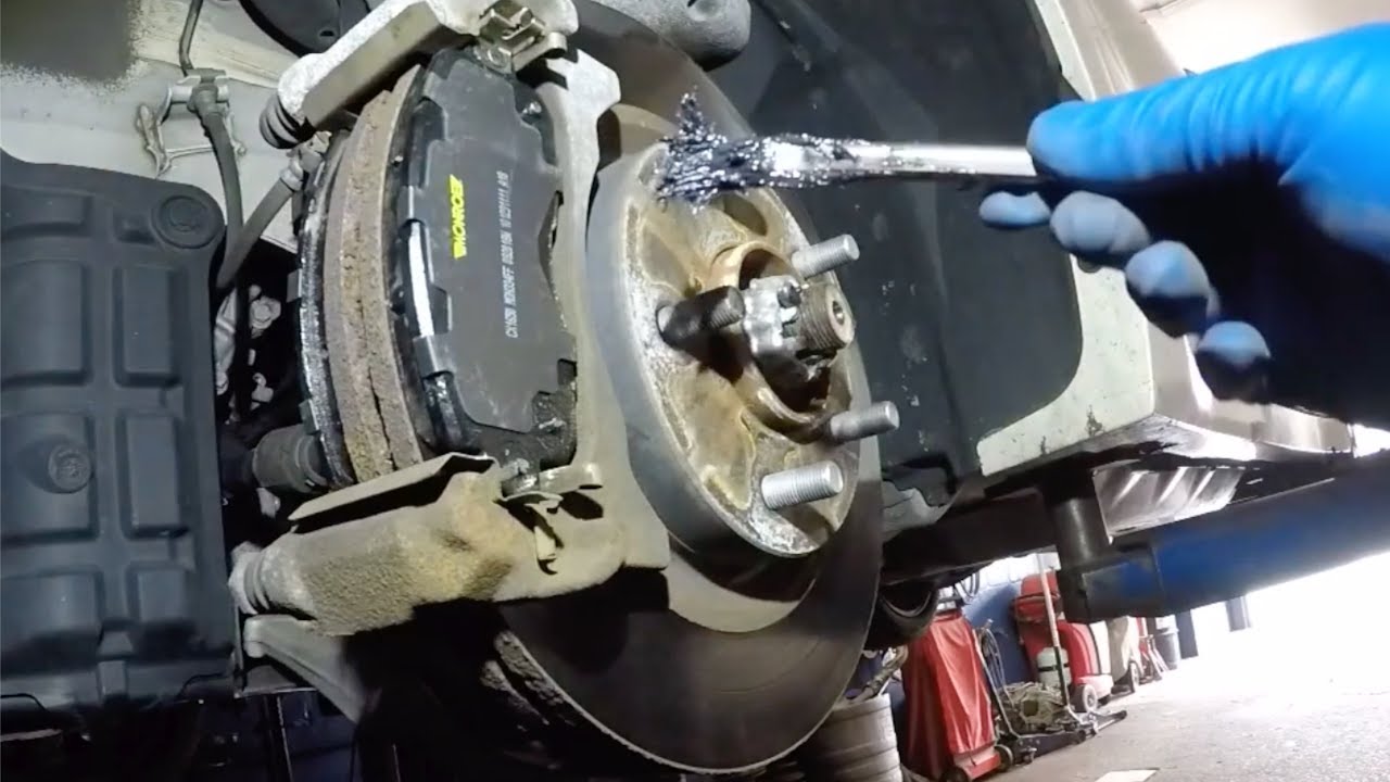 How to replace front brake pads on 2016 Nissan Altima YouTube