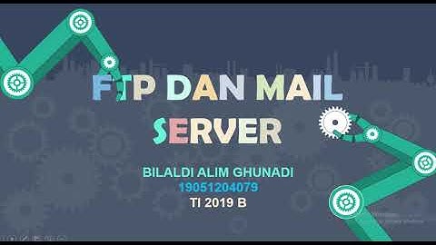 FTP dan Mail Server - 19051204079