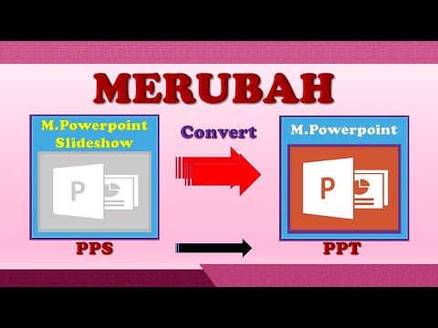 Video: Apa perbedaan antara file PowerPoint PPT PPTX dan PPS Ppsx?