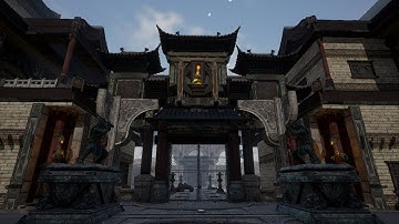 Unreal Tournament 4 - DM-RisingSun (from UT3) WIP