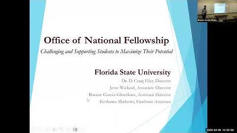 Spring 2024 Presentation: Fellowships for 1st and 2nd Year Students