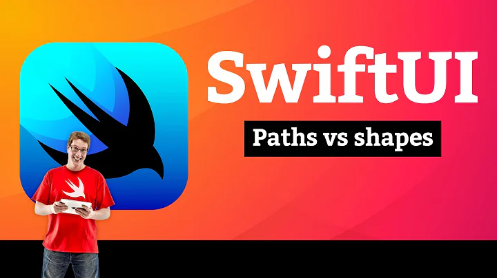 Paths vs shapes in SwiftUI – Drawing SwiftUI Tutorial 2/10