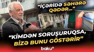 Onlara Görə Nə Qədər Adam... 1-Ci Mərtəbədəki Obyektlər Sakinlər Üçün Təhlükə Yaradır?