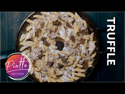 Italy's Famous TRUFFLE Pasta with Sausage and Ricotta | 'Penne alla Norcina'