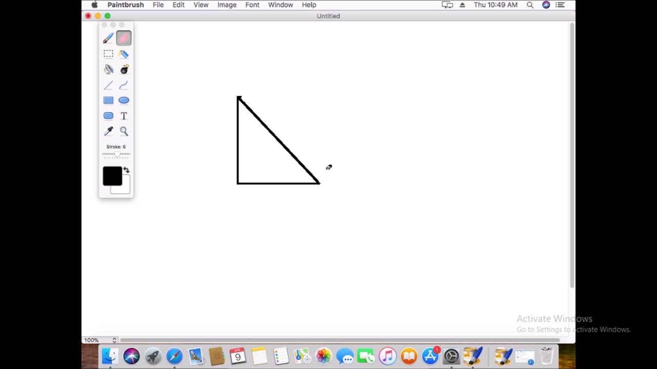 Paint brush MAC O.S YouTube