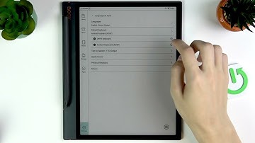 ONYX Boox Note Air 3 C – Hoe het standaardtoetsenbord te wijzigen
