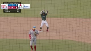 #2 Red Sox prospect Franklin Arias hits a game-tying double in the bottom of the 11th inning!