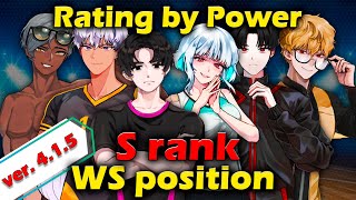 The Spike S Rank Rating By Power Ws Position All Characteristics Volleyball 3X3