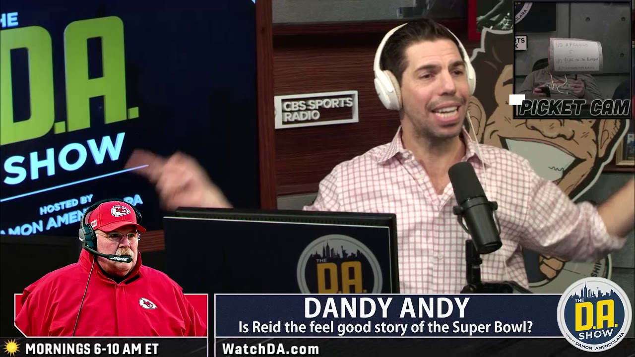 Andy Reid is the feel good story of the Super Bowl D.A. on CBS YouTube