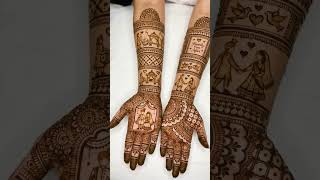 Braidal mehndi ❣️#mahndi design # tendign#viral