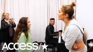 Jennifer Lopez's 11-Year-Old Daughter Slays Alicia Keys Song & Blows JLo Away! | Access Jennifer Lopez's 11-Year-Old Daughter Slays Alicia Keys Song & Blows JLo Away! | Access