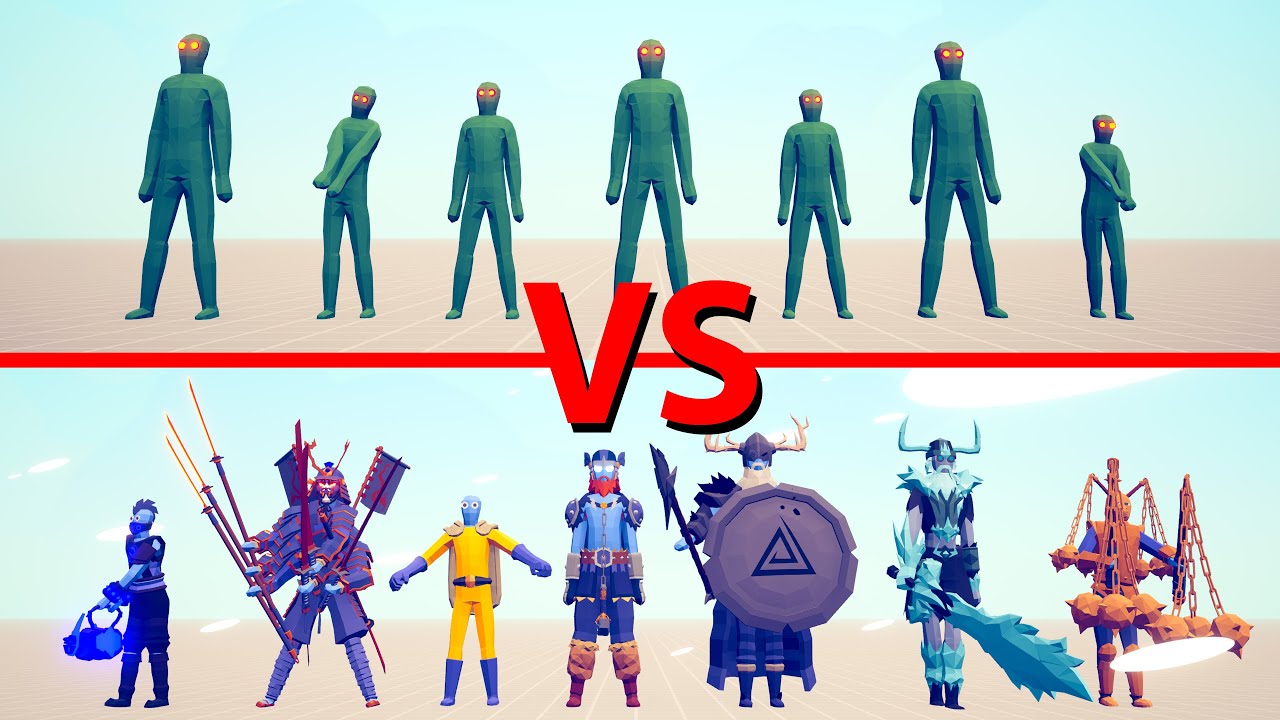 ZOMBIE Team vs NEW HIDDEN UNITS Team - Totally Accurate Battle Simulator TABS