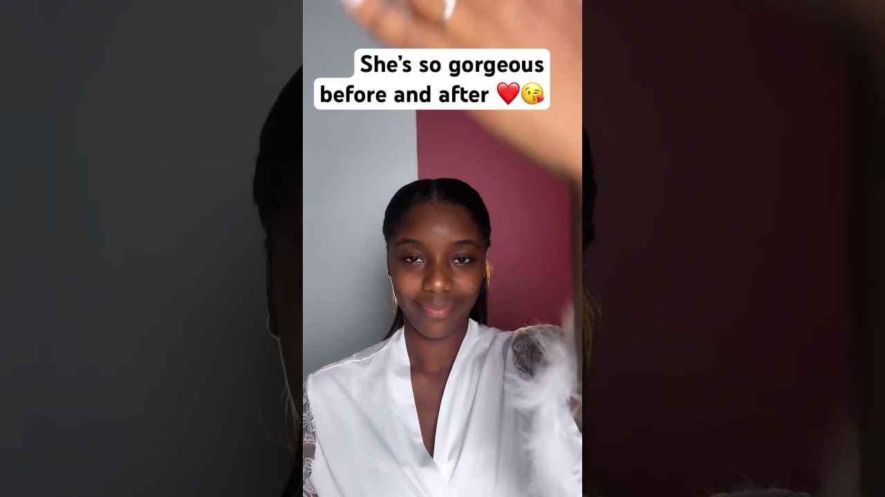 She’s so gorgeous before and after 