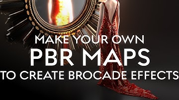 Make your own PBR MAPS for Clo3d or Style3D using Photoshop